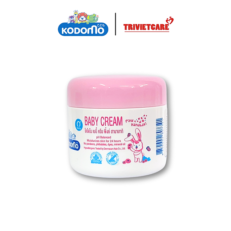 Mua tại Lazada: Kem dưỡng ẩm Kodomo Baby Cream 50g Chính hãng, giá tốt