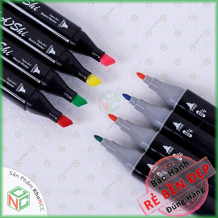 Hộp Bút Dạ Quang 48 Chi Tiết (kèm túi đựng) - Ảnh 5