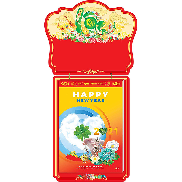 Lịch Văn Lang Bloc Cực Đại 2021 - BLO 03 ( 25 x 35 cm)