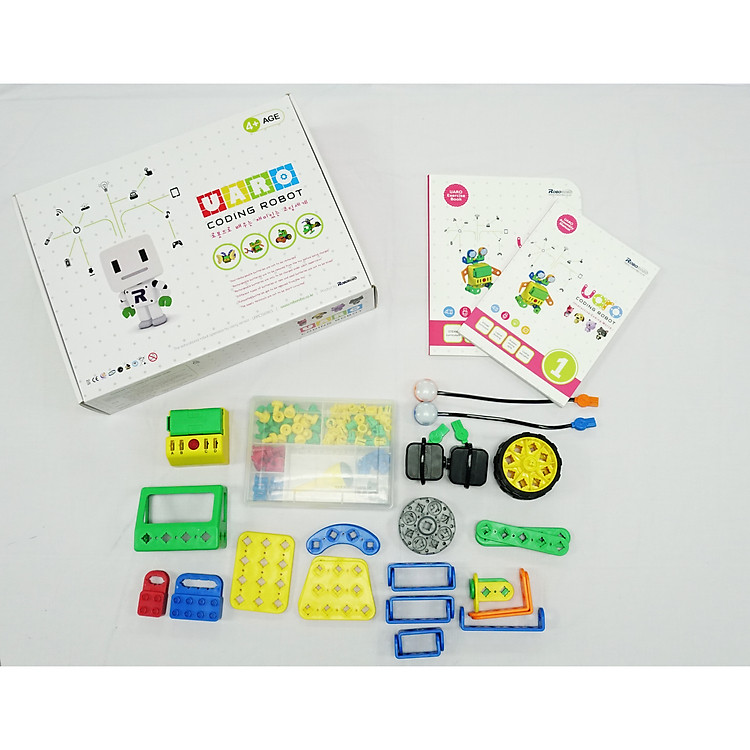 Bộ lắp ráp CODING ROBOT UARO STEP 1 - Chính hãng Hàn Quốc