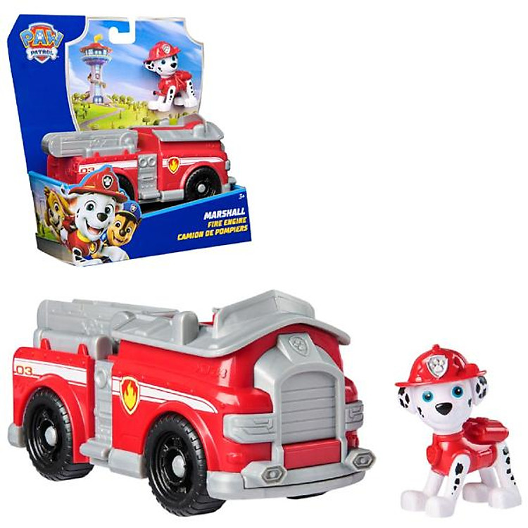 Đồ Chơi Xe Cứu Hộ Paw Patrol Marshall Chính hãng Tiết kiệm - Hình ảnh 2