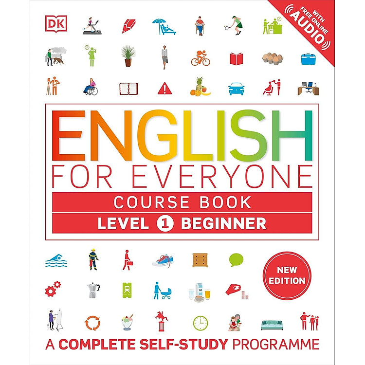 Sách English For Everyone Course Book Level 1 Beginner