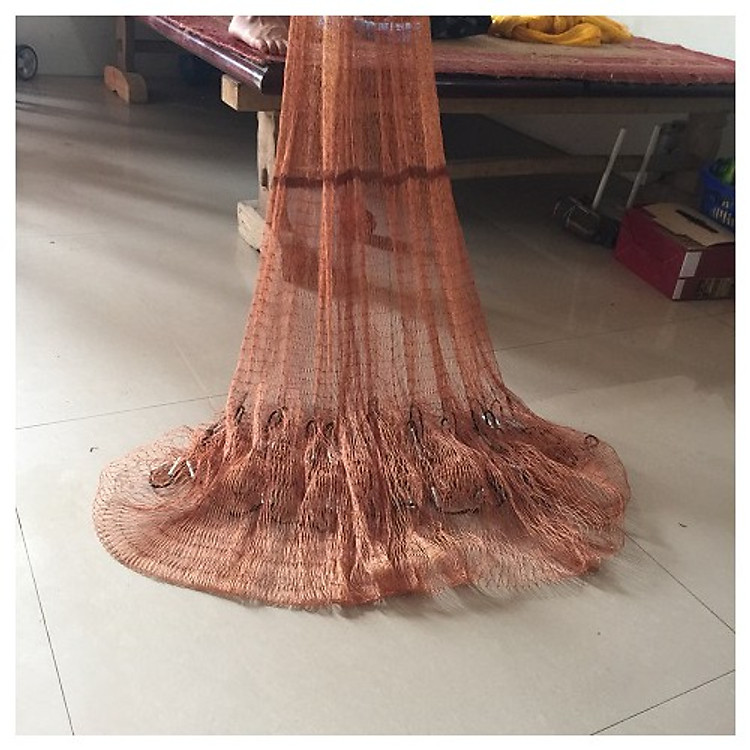 Chài dù bắt cá cao 2m3 bung rộng 4m