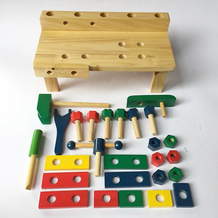 Bộ lắp ráp kĩ thuật cho bé 27 chi tiết - Minh Thành