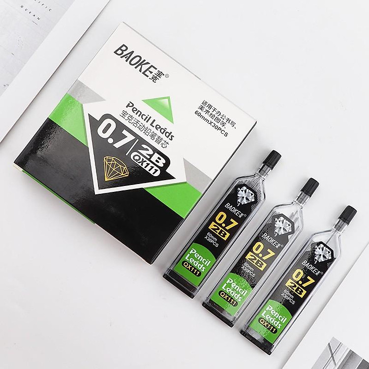 Bộ Ruột Bút Chì Bấm Baoke (30 ruột)