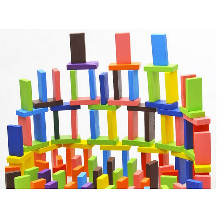 Mua Bộ Đồ Chơi Gỗ Domino 120 Mảnh Chính hãng Giá rẻ - Hình ảnh 5
