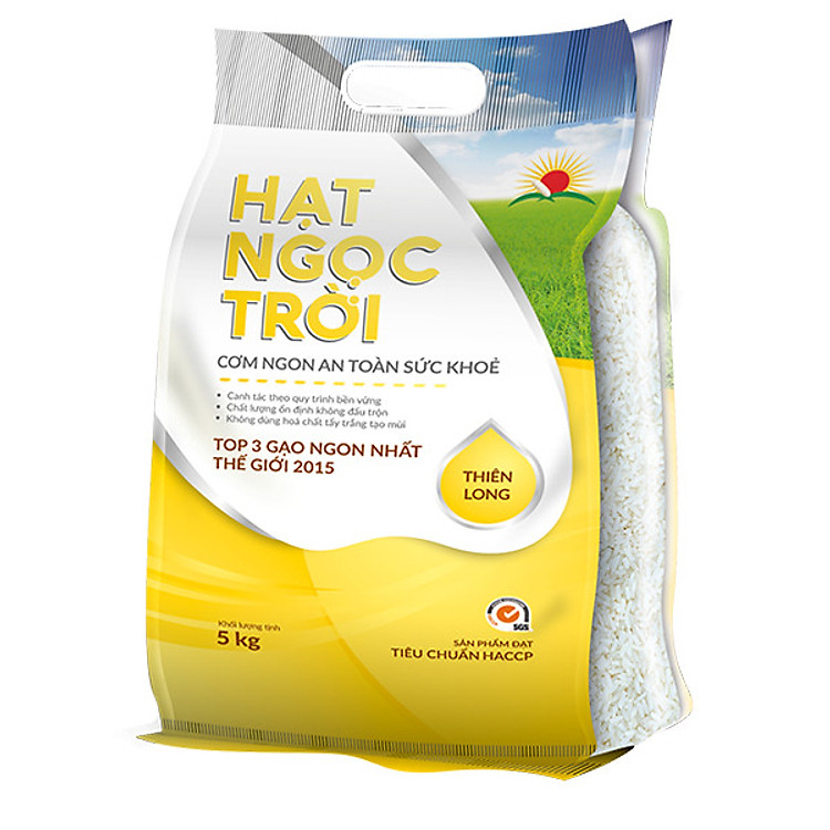 Gạo Hạt Ngọc Trời Thiên Long (5KG)