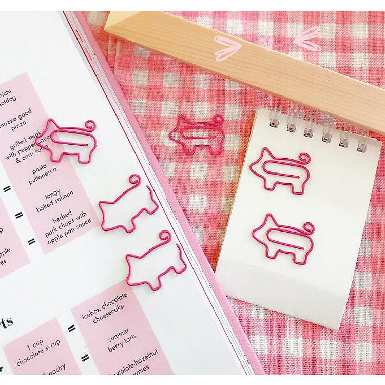 KẸP GIẤY HỒNG HẠC VÀ HEO