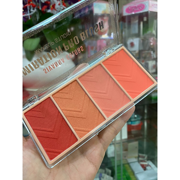 Phấn má hồng 4 ô Sivanna HF5022