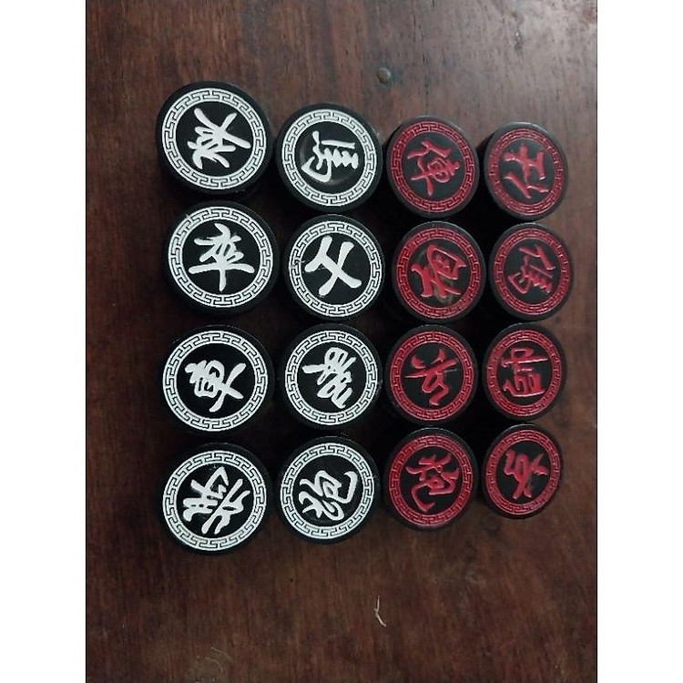 Quân Cờ Tướng Sừng Trâu Đen Chính hãng Giá rẻ - Hình ảnh 2