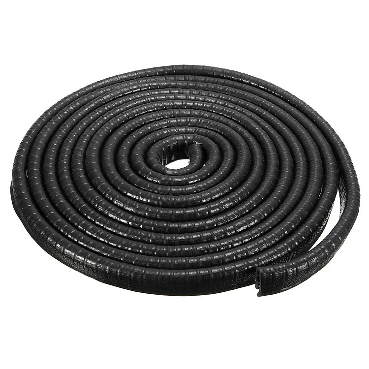 Gioăng Cao Su Chống Va Đập Cửa Cho Xe Ô Tô 4-5 Chỗ (Đen)