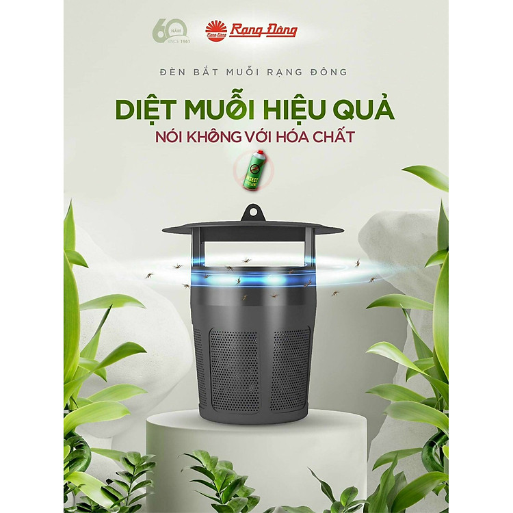 Đèn Bắt Muỗi Rạng Đông DBM01 5W - Chính Hãng - Tiki