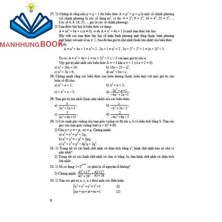 500 Bài Toán Chọn Lọc 8 - Ảnh 5