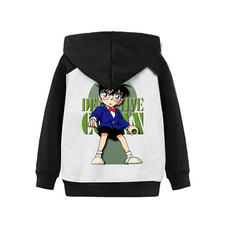 Áo Khoác Conan Dài Tay Cho Bé Trai