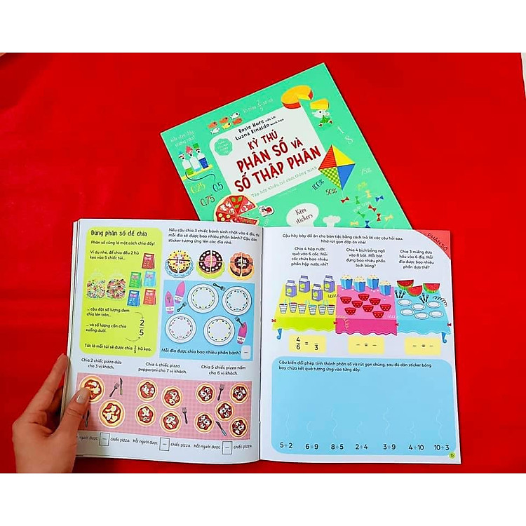 Toán Tiêu Học Tương Tác - Kỳ Thú Phân Số Và Số Thập Phân - Ảnh 2