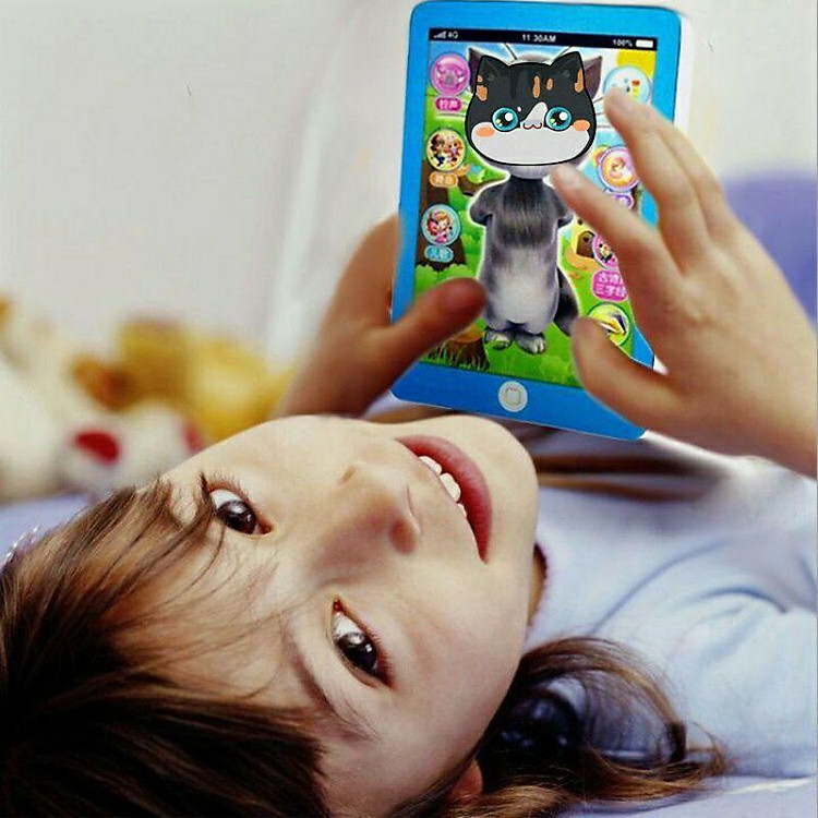 Mua Đồ chơi Ipad mèo Tom thông minh - Hồng Chính hãng Giá tốt - Hình ảnh 3