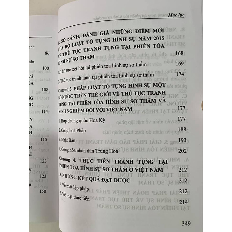 Thủ tục tranh tụng tại phiên toà hình sự sơ thẩm (tái bản lần thứ nhất) - Ảnh 4
