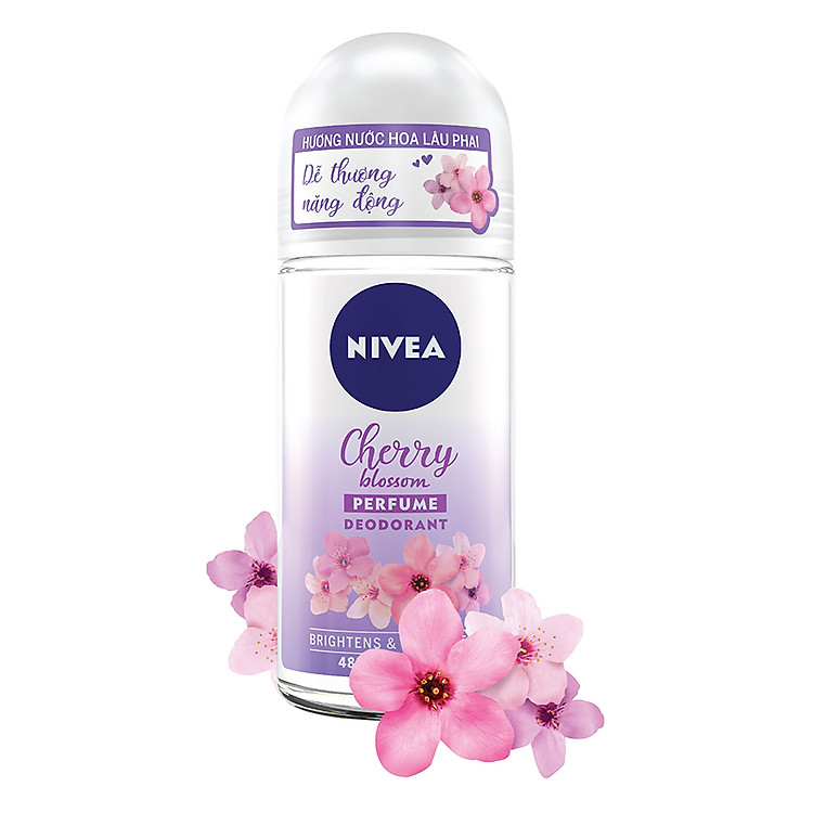 Lăn Ngăn Mùi Hương Nước Hoa Nivea Hương Anh Đào