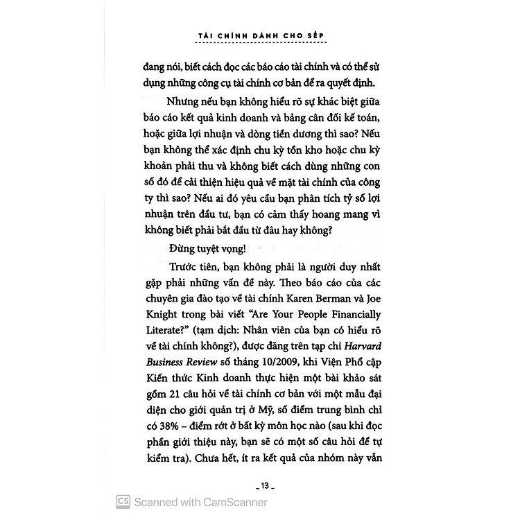 HBR Guide To - Tài Chính Dành Cho Sếp - Ảnh 6