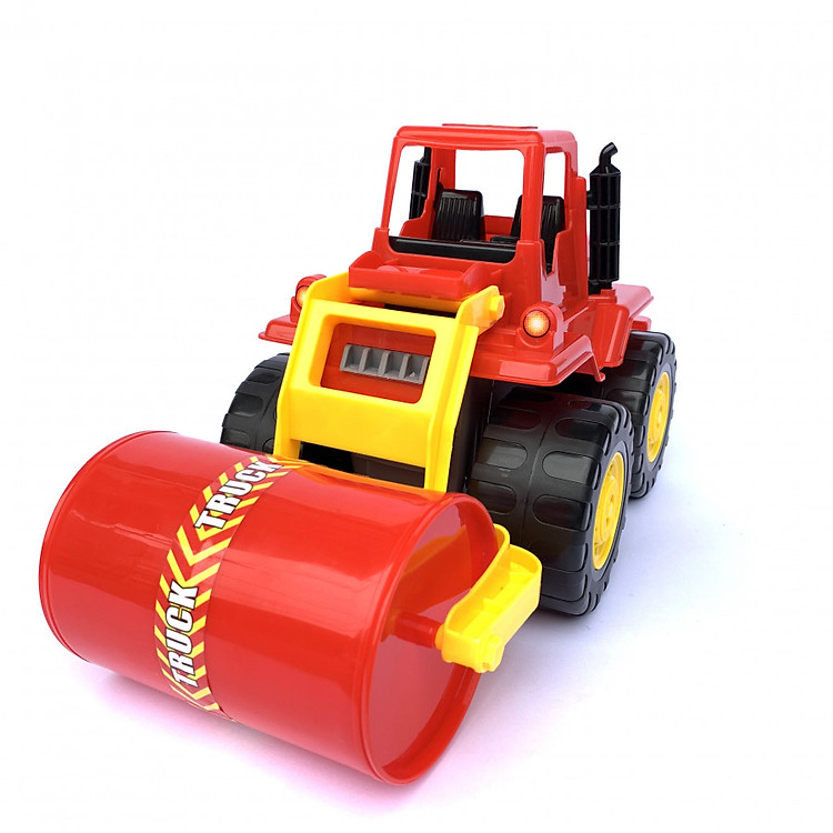 Đồ Chơi Mô Hình Xe Lu Công Trình Loại Lớn Cho Bé Trai BENRIKIDS-LU