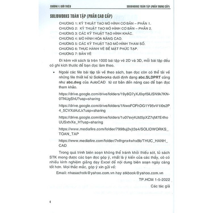 SOLIDWORKS TOÀN TẬP (Phần Trung Cấp) - Ảnh 3