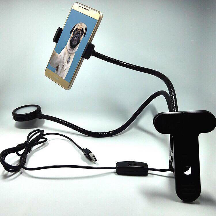 Bộ đèn có giá đỡ để livestream