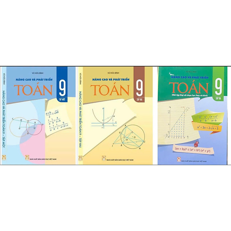 Sách - ( Combo 3 tập ) Nâng cao và phát triển toán 9