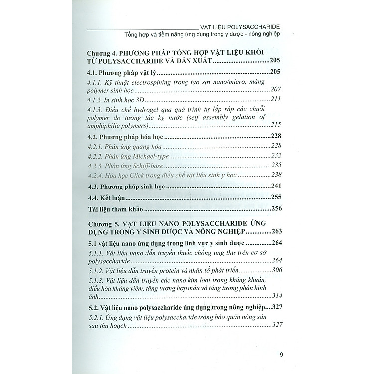 Vật Liệu Polysaccharide Tổng Hợp Và Tiềm Năng Ứng Dụng Trong Y Dược - Nông Nghiệp (Bộ Sách Đại Học Và Sau Đại Học) - Ảnh 6