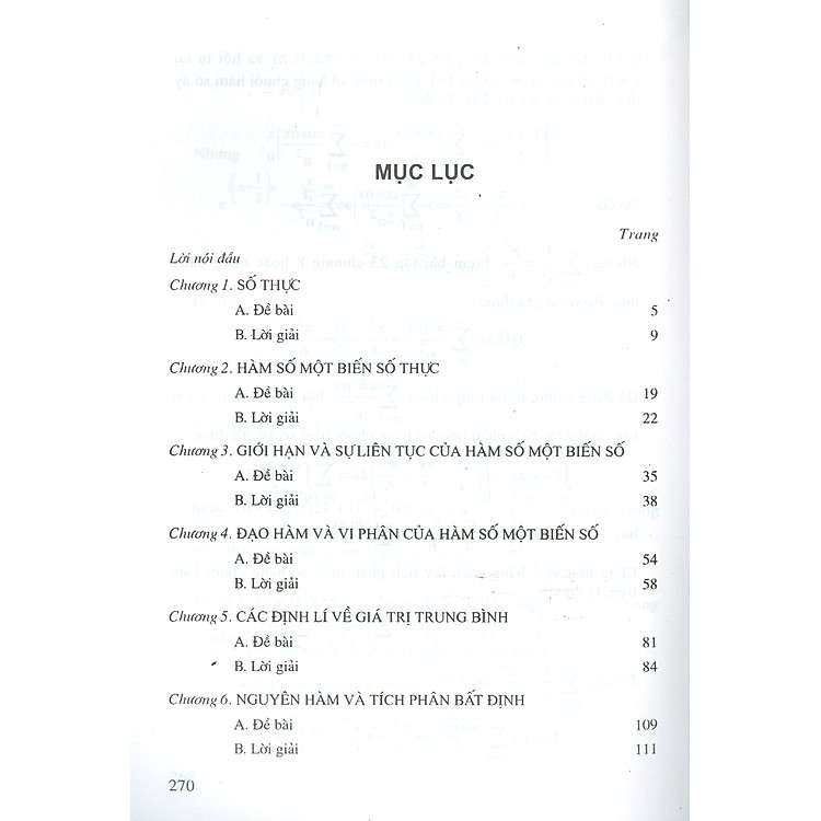 Bài Tập Toán Học Cao Cấp - Tập Hai: Phép Tính Giải Tích Một Biến Số (Tái bản lần thứ mười bảy, năm 2023) - Ảnh 4