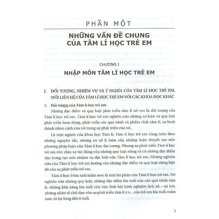 Tâm Lí Học Trẻ Em Lứa Tuổi Mầm Non - Ảnh 6