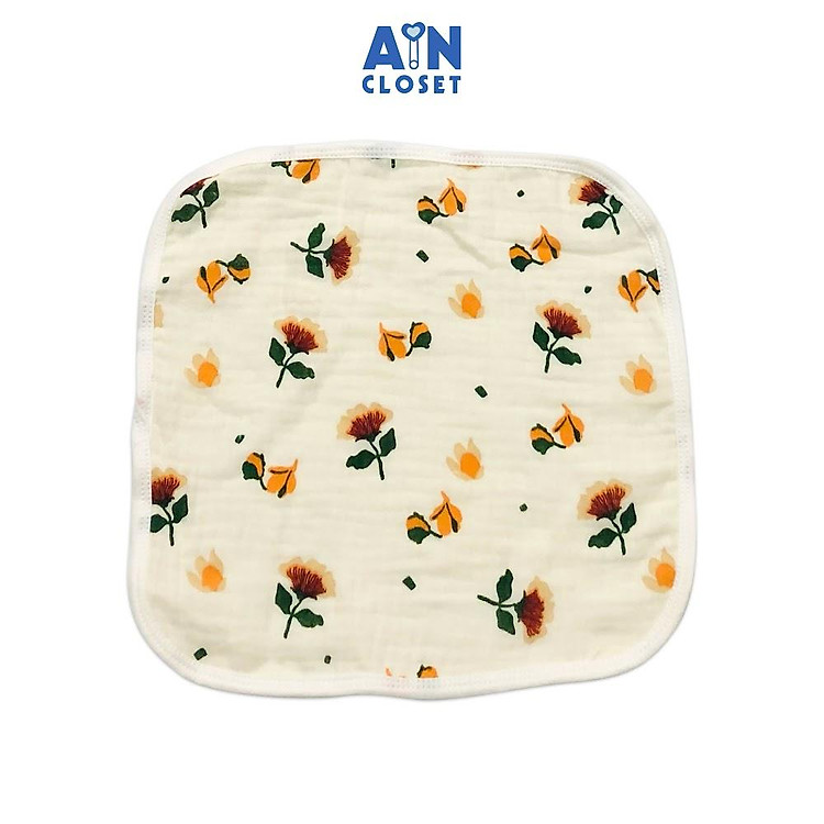 Khăn mặt xô Muslin cho bé 25x25cm Chính hãng Ưu đãi - Hình ảnh 2