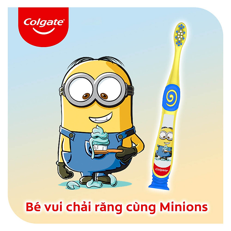 Bàn chải Trẻ em Colgate Minion Chính hãng Giá tốt - Hình ảnh 3