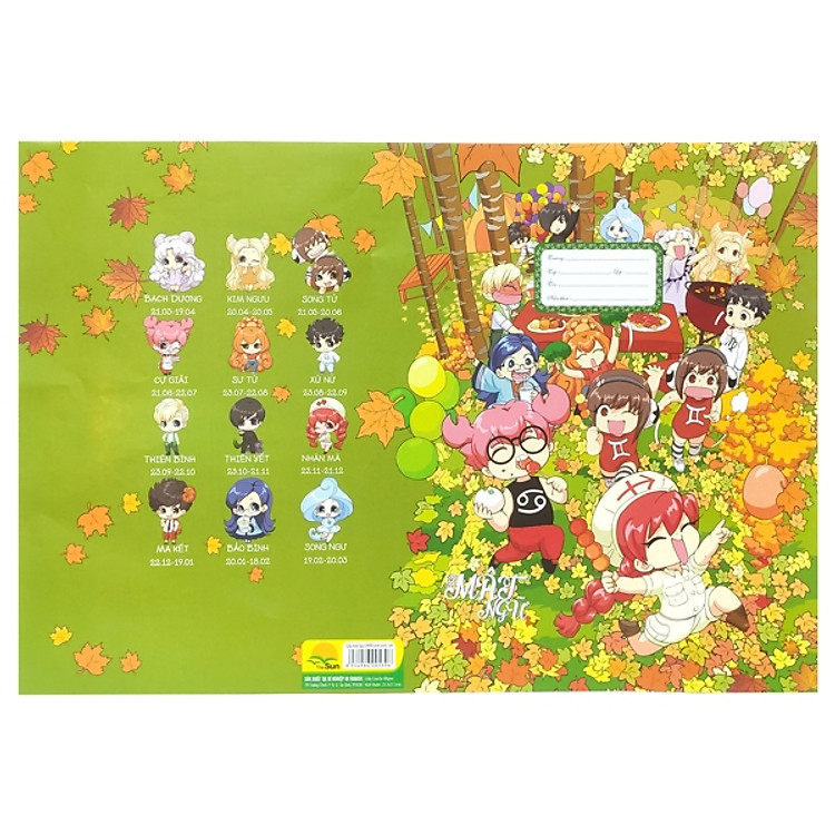 Bộ 2 Giấy Bao Tập LHMN Xinh Xinh (10 tờ/xấp) - Mẫu 1