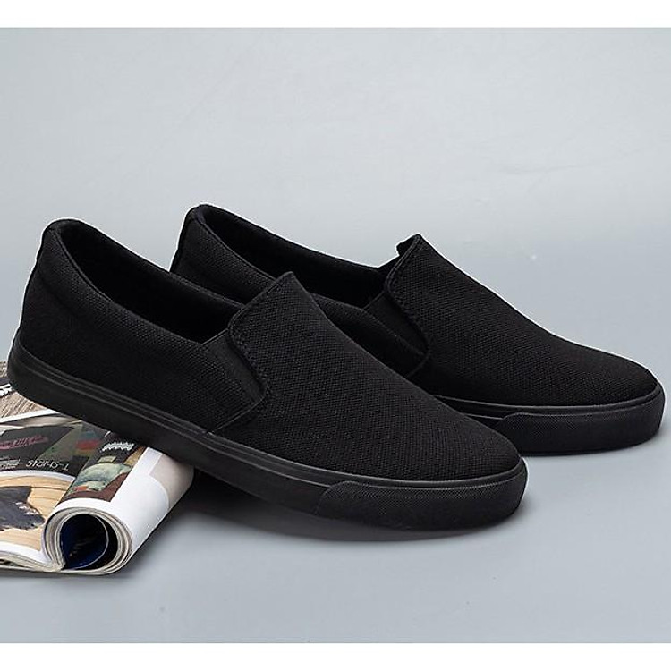 Giày lười nam - Slip on nam vải - Mã A7522