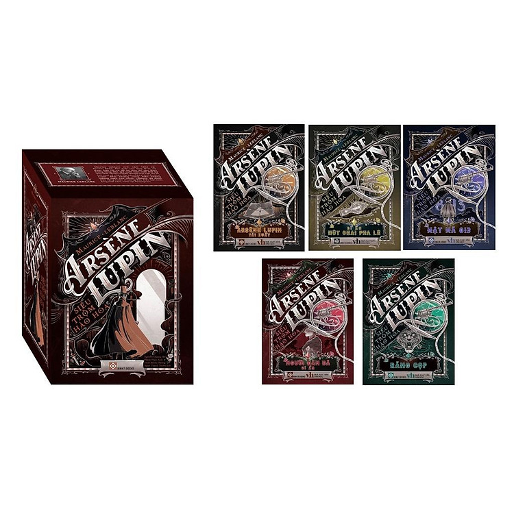 Hộp sách Arsène Lupin - Siêu trộm hào hoa - Ảnh 2