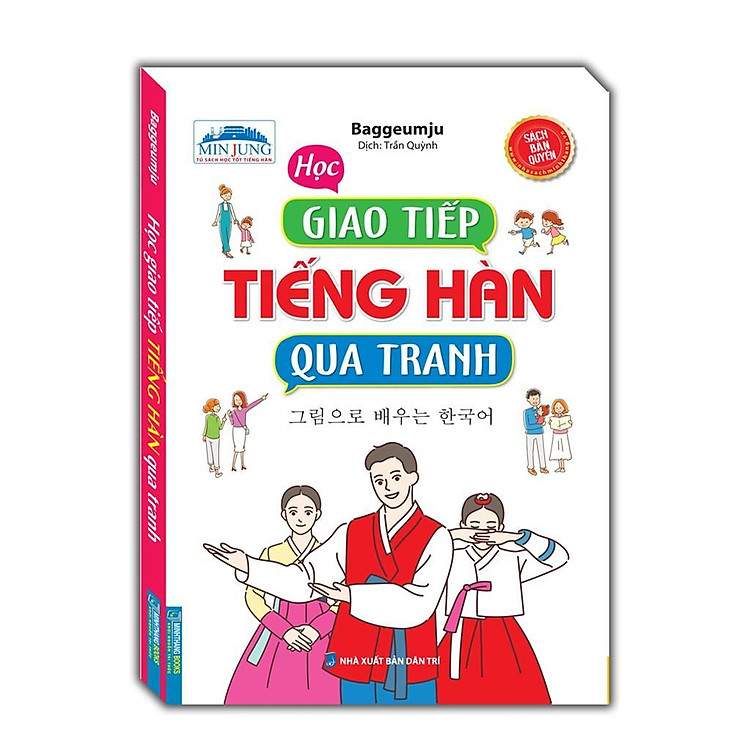 Mua tại Newshop :Học Giao Tiếp Tiếng Hàn Qua Tranh