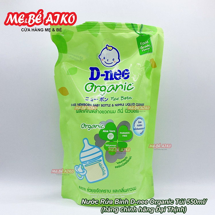 Nước Rửa Bình Sữa D-nee 550ml Chính hãng Giá rẻ
