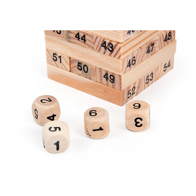 Bộ đồ chơi rút gỗ WISS TOY 54 thanh Chính hãng Tiết kiệm - Hình ảnh 5