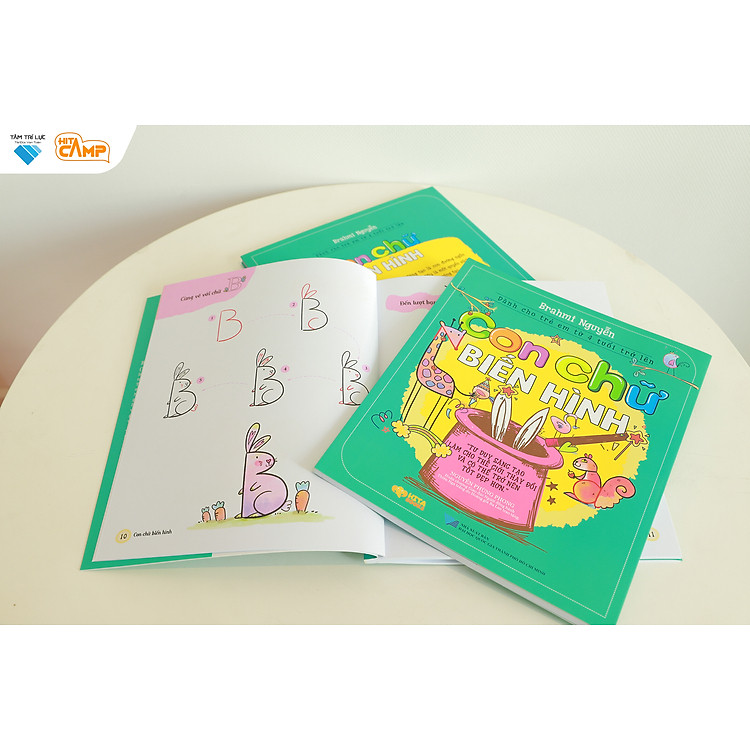Con Chữ Biến Hình - Sách Dạy Vẽ Cho Bé Từ 4 Tuổi Trở Lên - Ảnh 6