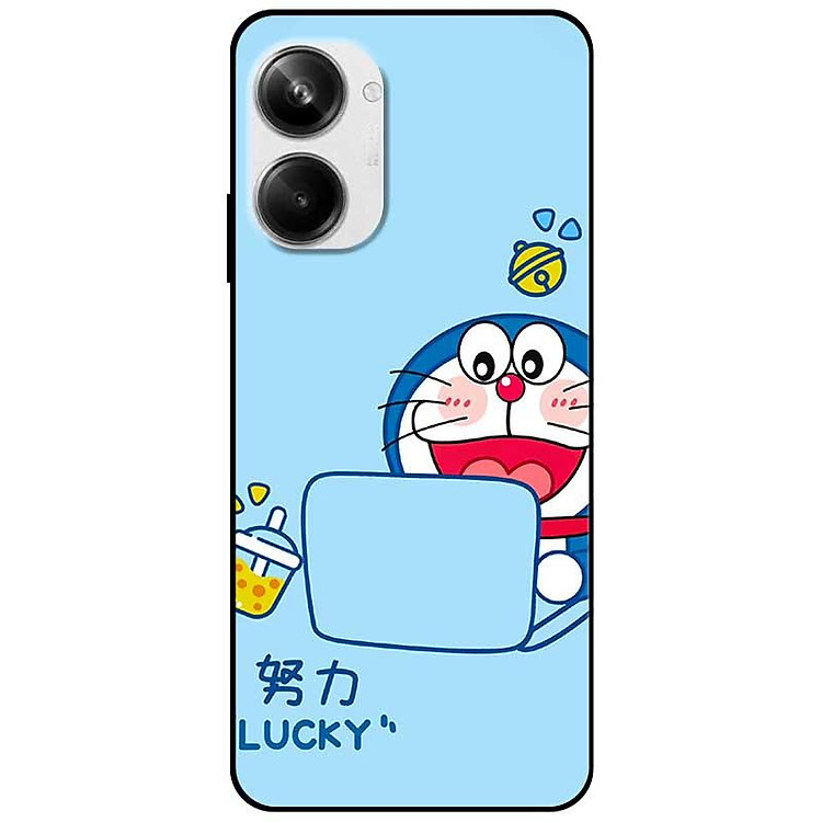 Ốp lưng cho Realme 9i - Realme 10 - C11 2021 - C65 4G - C67 - C20 - Poco X6 5G - Mèo Lucky - Hàng Chính Hãng