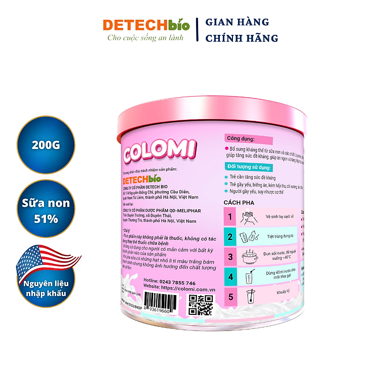 Sữa non COLOMI cho trẻ em 130g Giá tốt - Hình ảnh 2