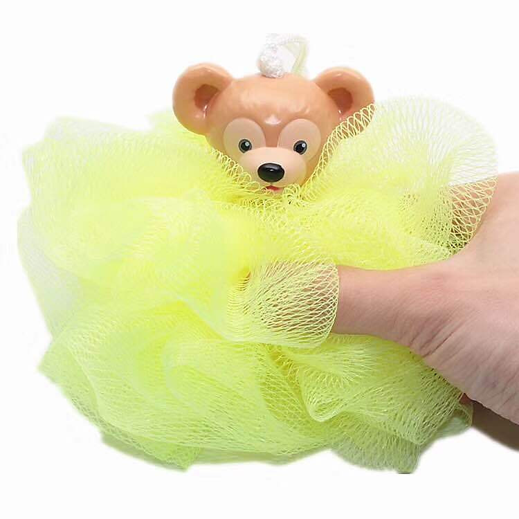 Bông Tắm Tròn Hình Thú Cưng Dễ Thương (Giao Màu Và Hoa Văn Ngẫu Nhiên)