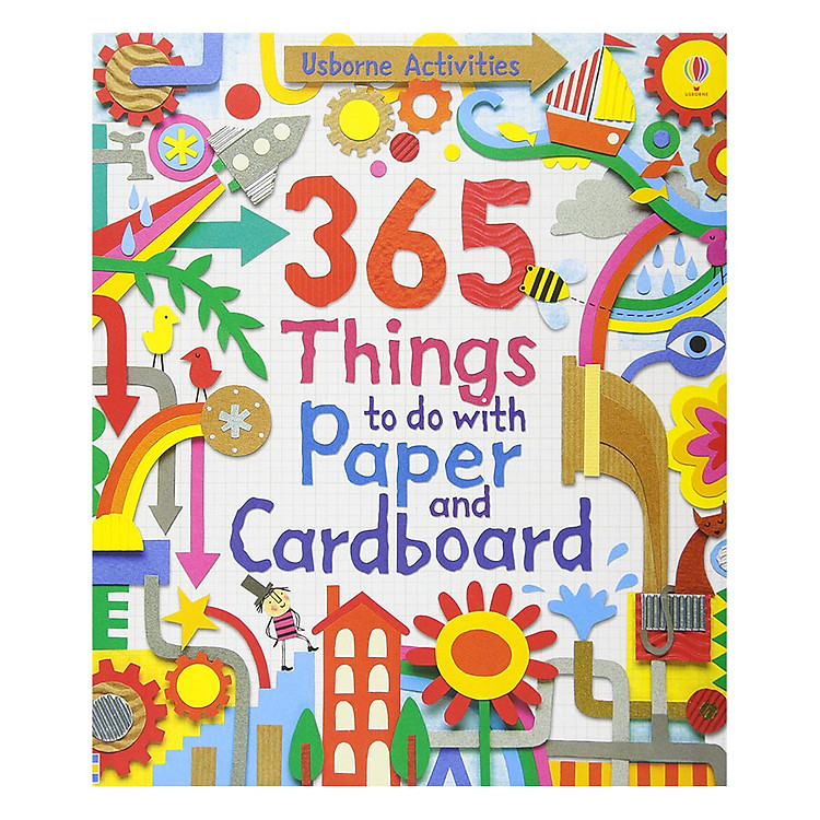 Sách Usborne 365 Things to do with Paper and Cardboard