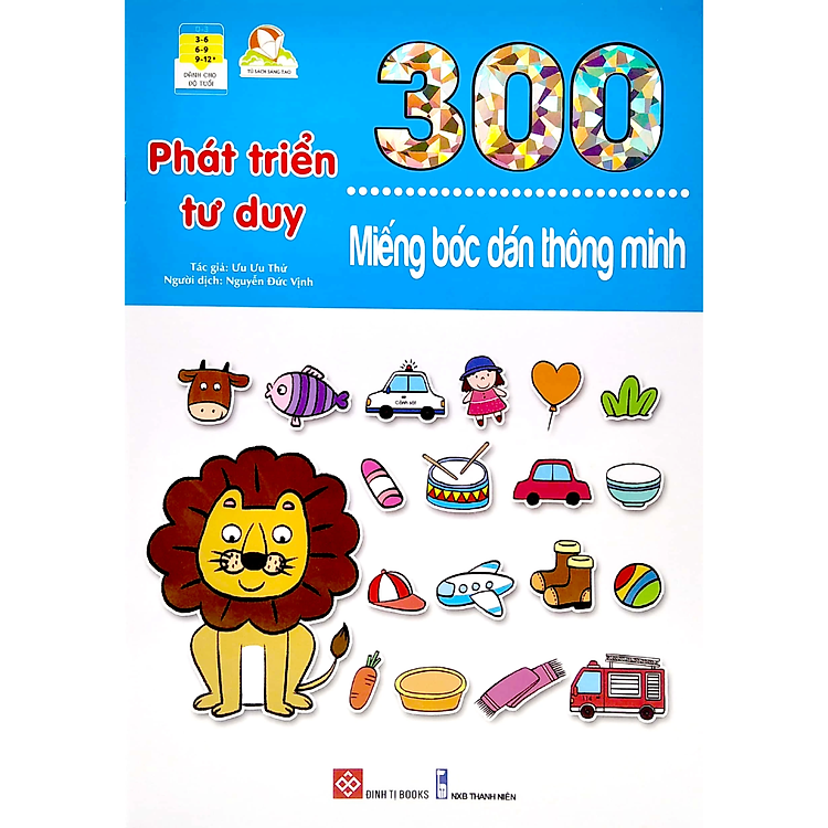 300 Miếng Bóc Dán Thông Minh (6 Cuốn) - Ảnh 6