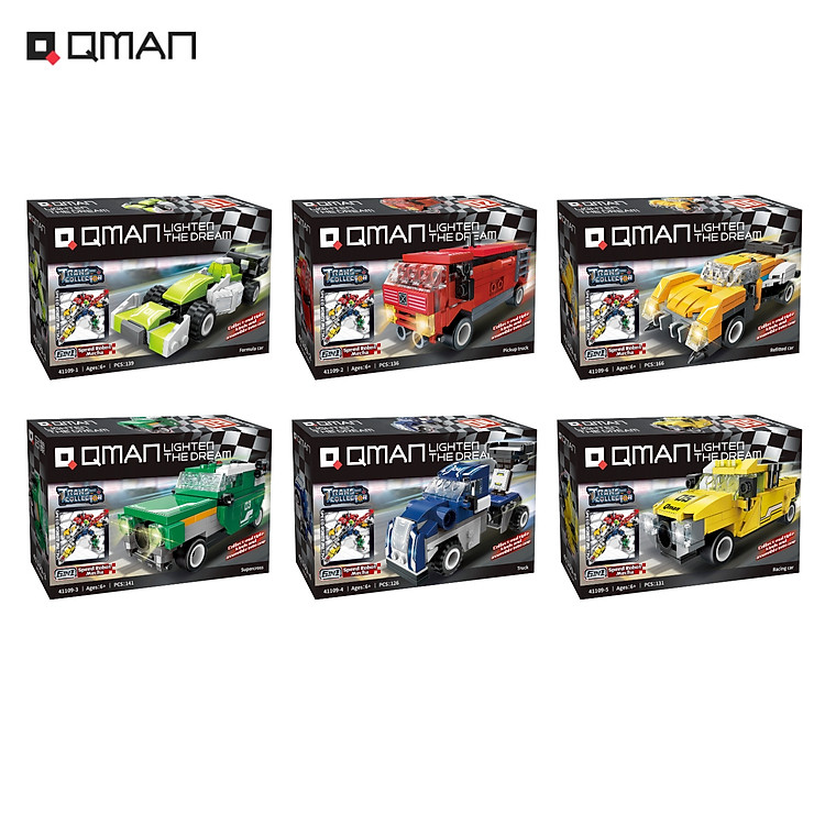 Đồ Chơi Xếp Hình Qman 41109 - Robot Chính hãng Giá rẻ - Hình ảnh 5