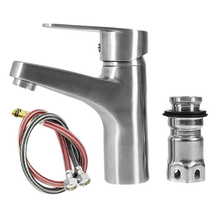 Vòi Lavabo Nóng Lạnh Inox 304 Eurover 4122