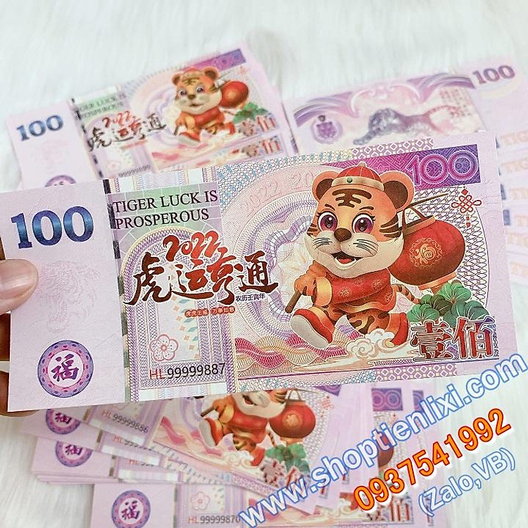 Tiền Con Hổ Đài Loan - Lì Xì Tết 2022