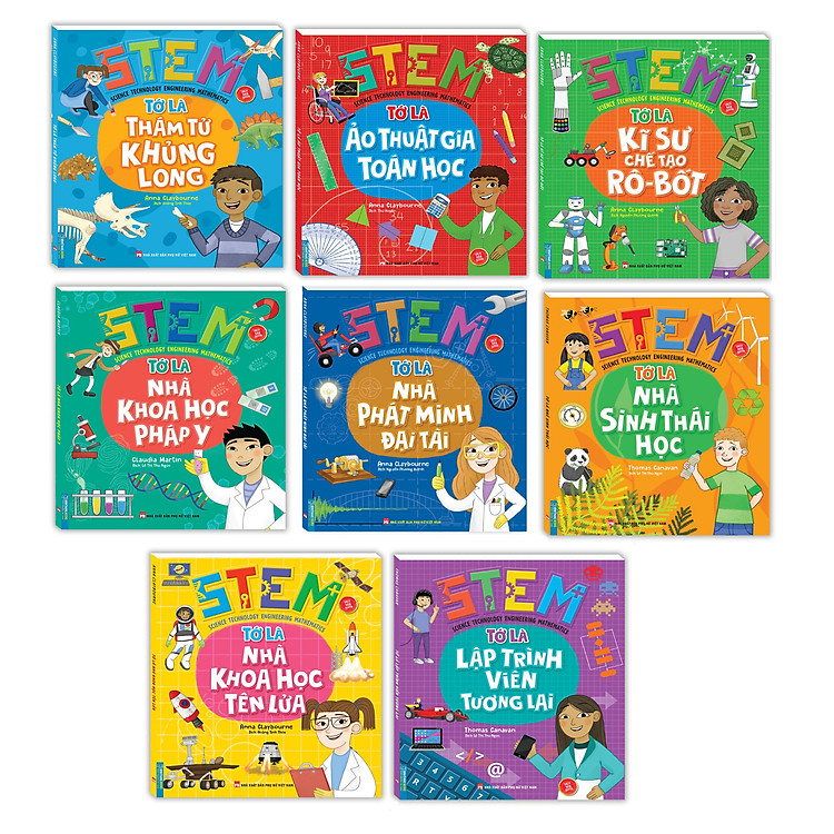 STEM – Tớ Là (Bộ 8 cuốn)