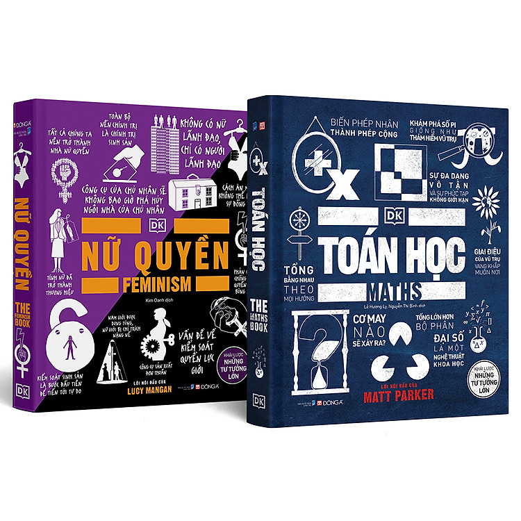 Combo 2 cuốn Khái lược những tư tưởng lớn (Chủ đề Toán học)