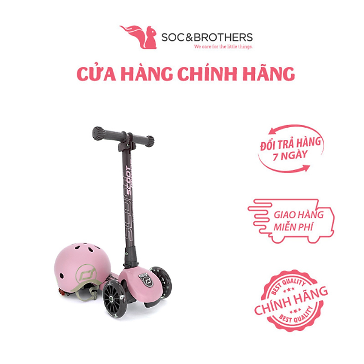 Mua tại Lazada: Scoot and Ride Highwaykick 3 LED Rose Chính hãng Giá tốt